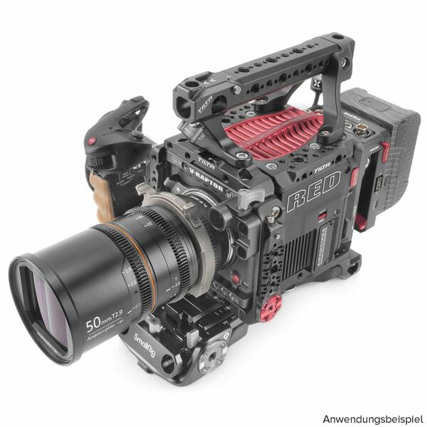 Great Joy 50mm T2.9 1.8x Anamorphic Lens  MFT Amber Lens Flare