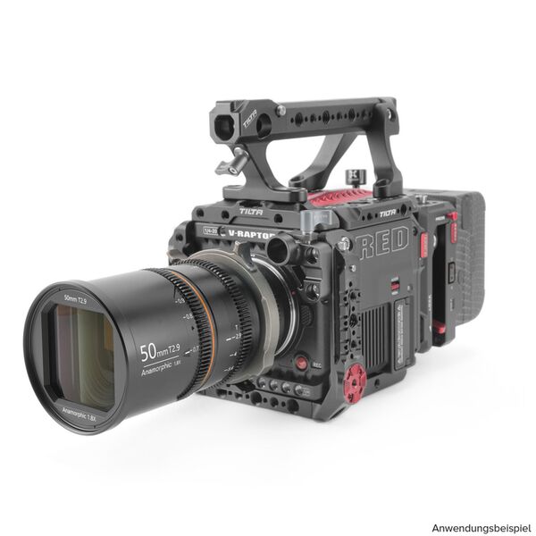 Great Joy 50mm T2.9 1.8x Anamorphic Lens  Sony FE-Mount Amber Lens Flare