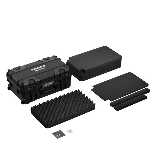 Gutek Tortoise T-300 Schutzkoffer/Trolley  Schwarz