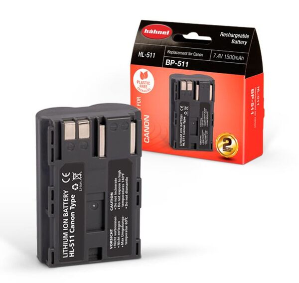Hähnel Akku für Canon BP-511 