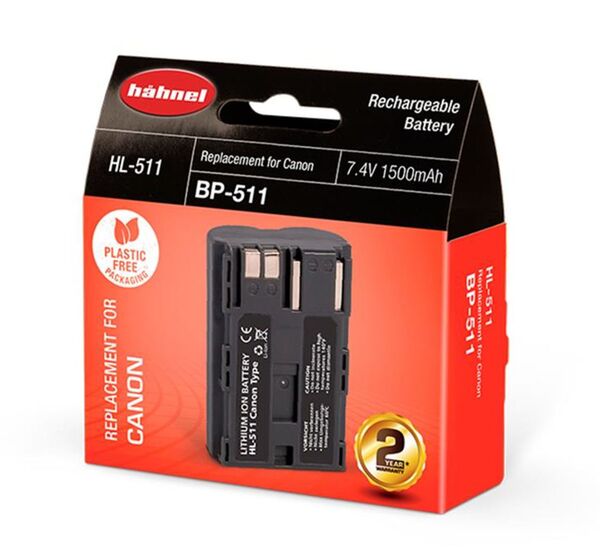 Hähnel Akku für Canon BP-511 
