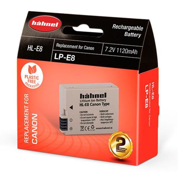 Hähnel Akku für Canon LP-E8 