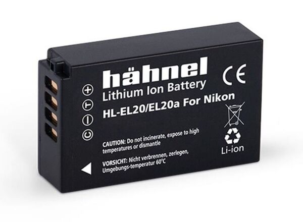 Hähnel Akku für Nikon 1 / J1 / J2 EN-EL20a 