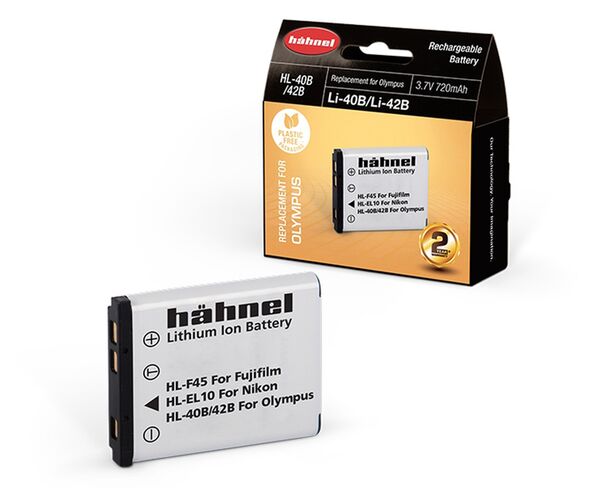 Hähnel Akku für Olympus LI-40B/42B 