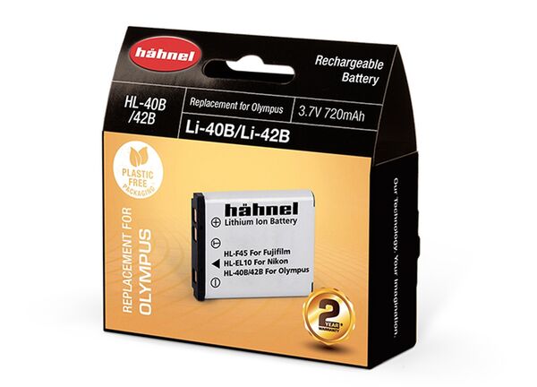 Hähnel Akku für Olympus LI-40B/42B 