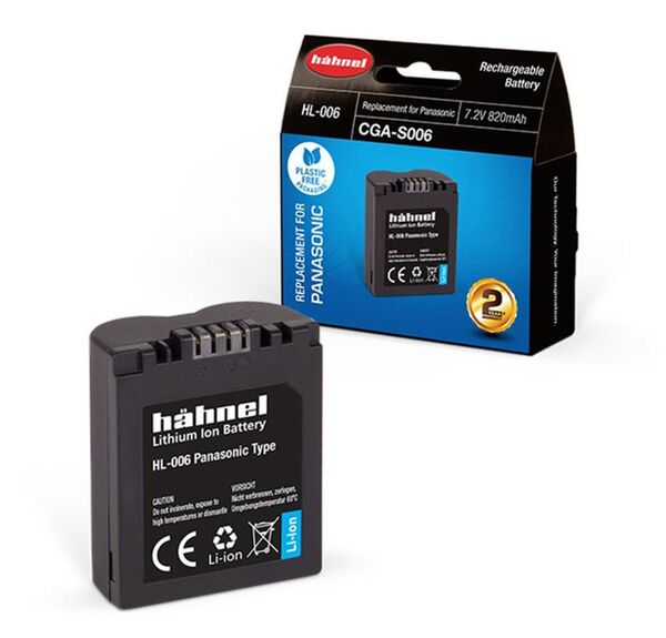 Hähnel Akku für Panasonic CGA-S006 