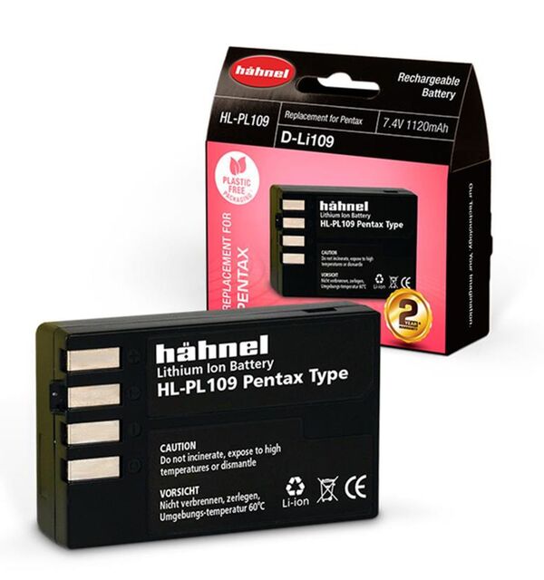 Hähnel Akku für Pentax D-Li109 