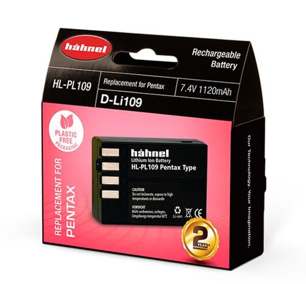 Hähnel Akku für Pentax D-Li109 