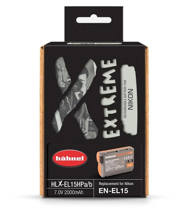 Hähnel Extreme Li-Ion Akku für Nikon HLX-EL15HP 