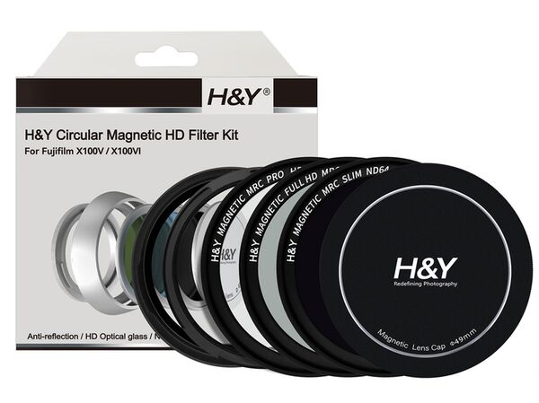 H&Y Fujifilm X100V/X100VI Filter Set  schwarz