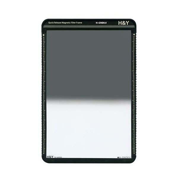 H&Y K-Serie Grauverlaufsfilter  0.6 ND4 Hard 100 x150mm (2 Blendenstufen)