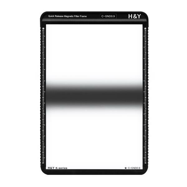 H&Y K-Serie Grauverlaufsfilter  0.9 ND8 Zentralhorizont 100 x150 mm
