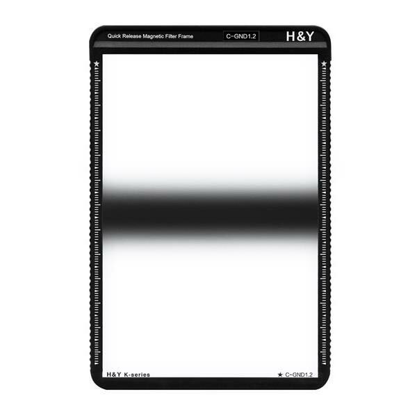 H&Y K-Serie Grauverlaufsfilter  1.2 ND16 Zentralhorizont 100x150 mm