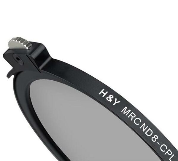 H&Y K-Serie ND-Polfilter  0,9 ND8, 3 Blenden 95mm