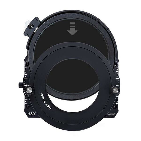 H&Y K-Serie ND-Polfilter  1,8 ND64, 6 Blenden 95mm