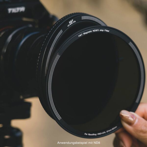 H&Y Magnetfilter ND400 für REVORING  67-82 mm