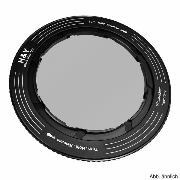 H&Y REVORING 46-62mm Black Mist  1/2