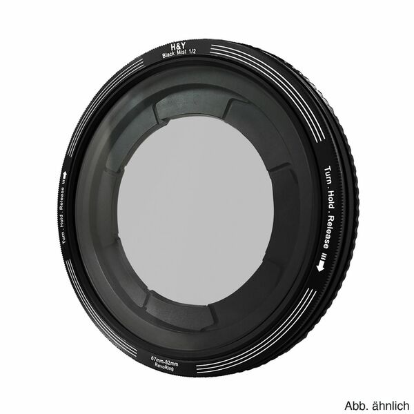 H&Y REVORING 46-62mm Black Mist  1/2