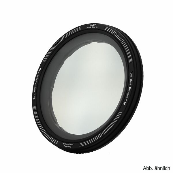 H&Y REVORING 46-62mm Black Mist  1/2