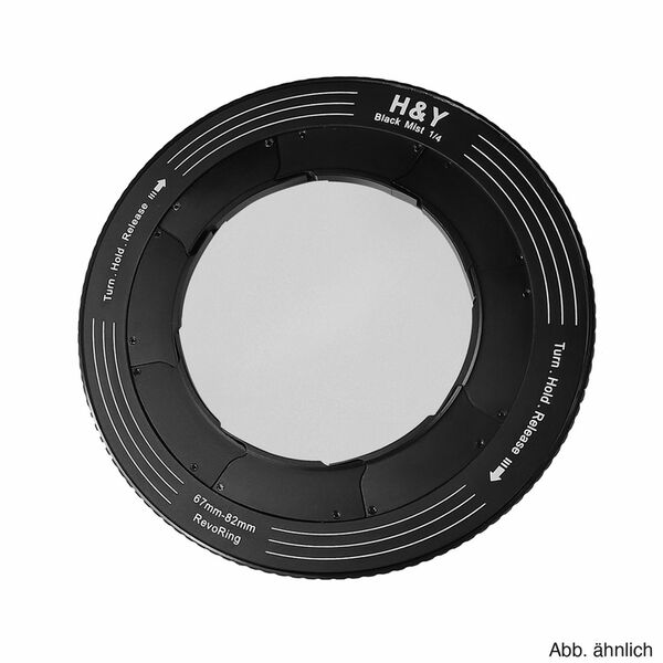 H&Y REVORING 46-62mm Black Mist  1/4 