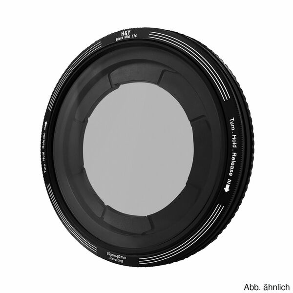 H&Y REVORING 46-62mm Black Mist  1/4 