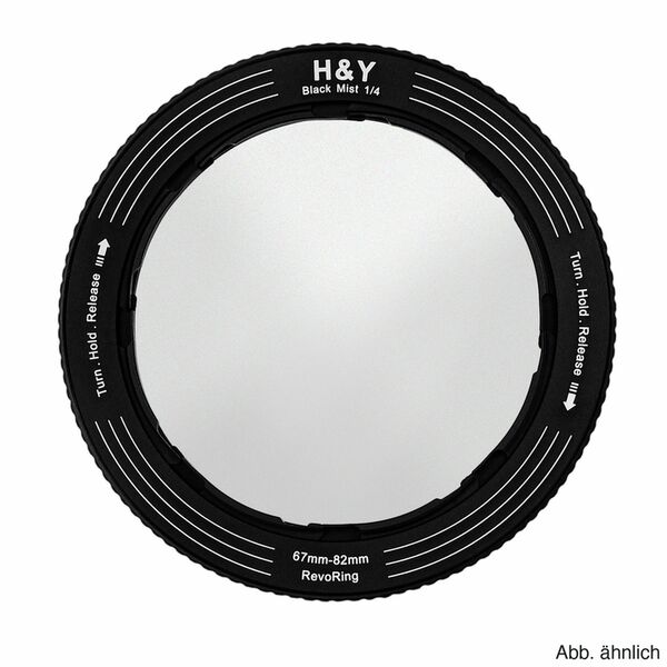 H&Y REVORING 46-62mm Black Mist  1/4 