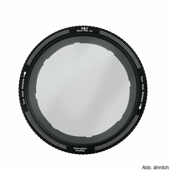 H&Y REVORING 46-62mm Black Mist  1/4 