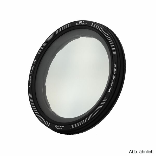H&Y REVORING 46-62mm Black Mist  1/4 