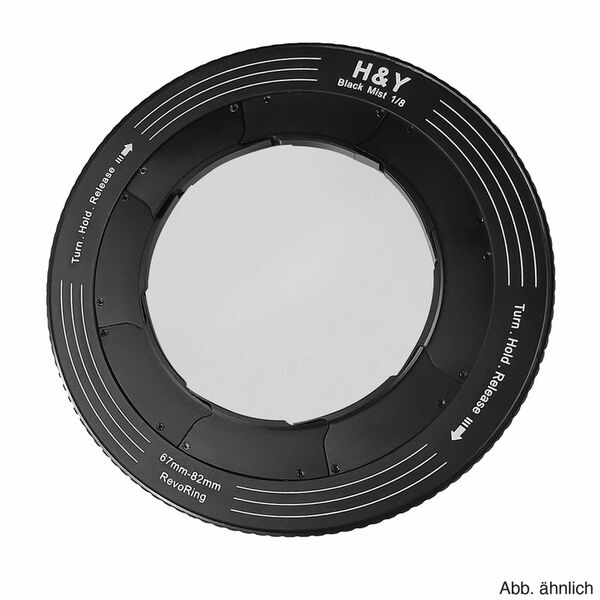 H&Y REVORING 46-62mm Black Mist  1/8