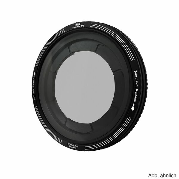 H&Y REVORING 46-62mm Black Mist  1/8