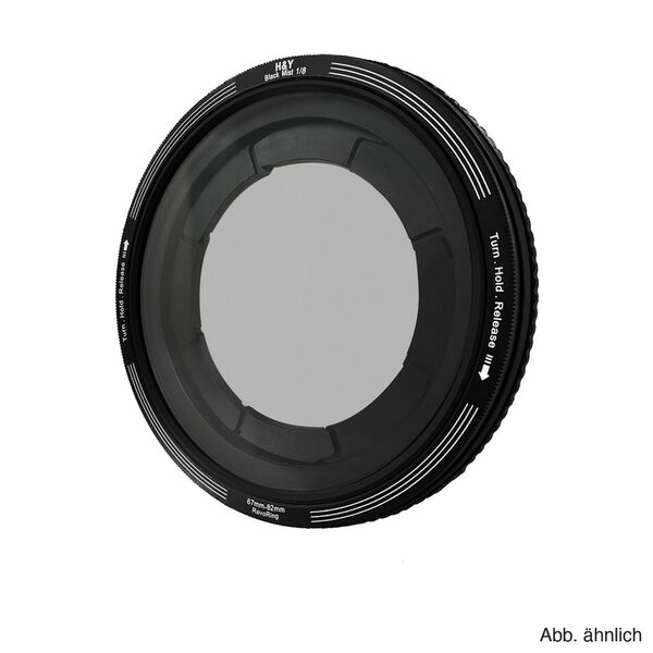 H&Y REVORING 46-62mm Black Mist  1/8