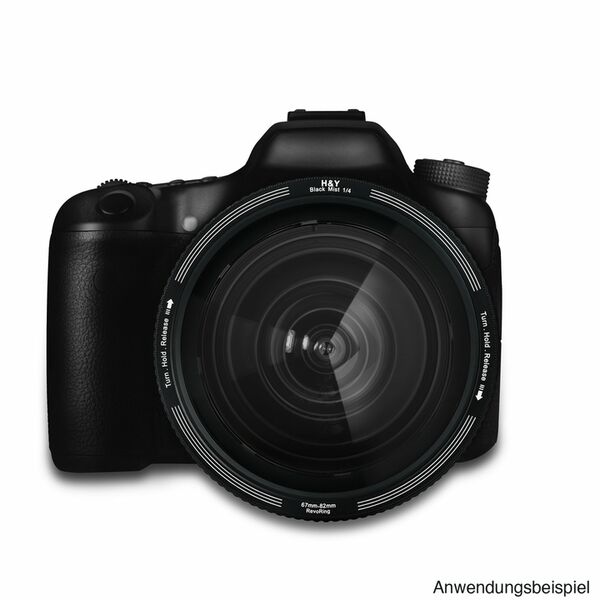 H&Y REVORING 46-62mm Black Mist  1/8