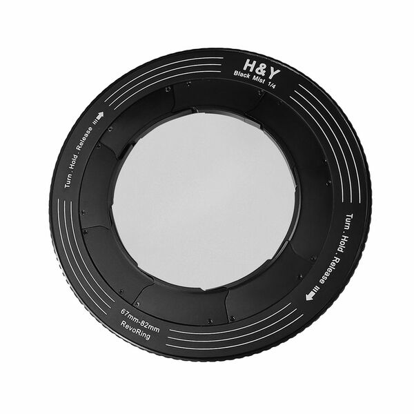 H&Y REVORING 67-82mm Black Mist  1/4 