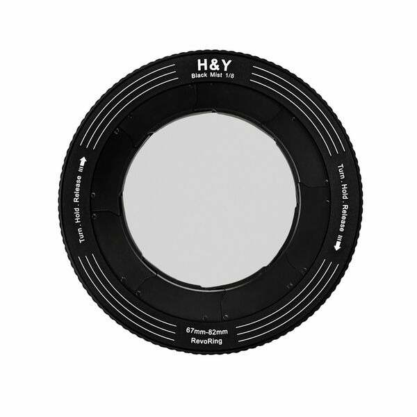 H&Y REVORING 67-82mm Black Mist  1/8 