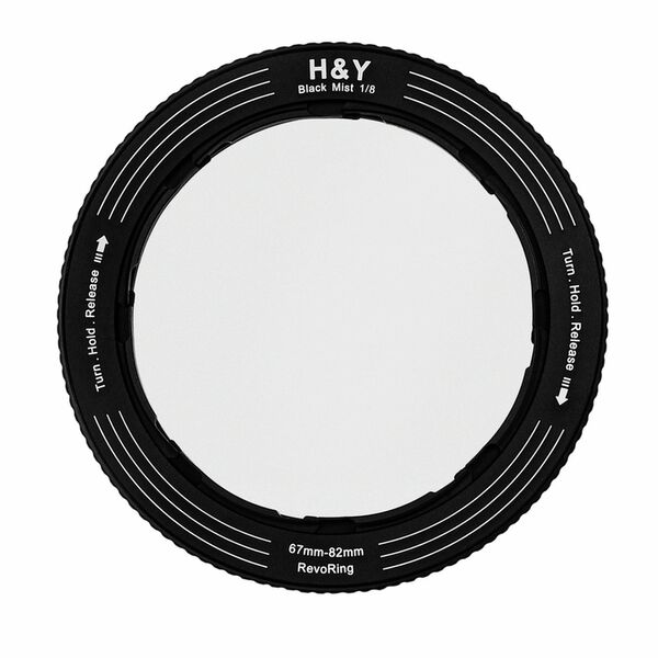 H&Y REVORING 67-82mm Black Mist  1/8 