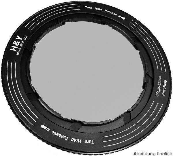 H&Y REVORING Black Mist  58-77mm 1/2 Filter