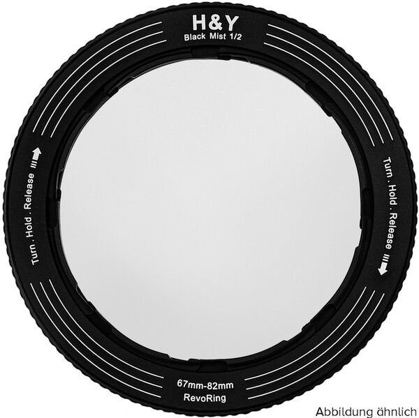 H&Y REVORING Black Mist  58-77mm 1/2 Filter