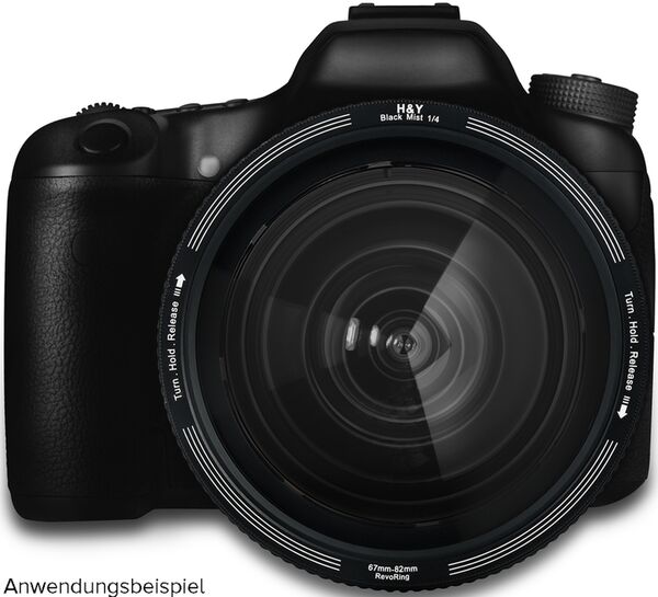 H&Y REVORING Black Mist  58-77mm 1/2 Filter