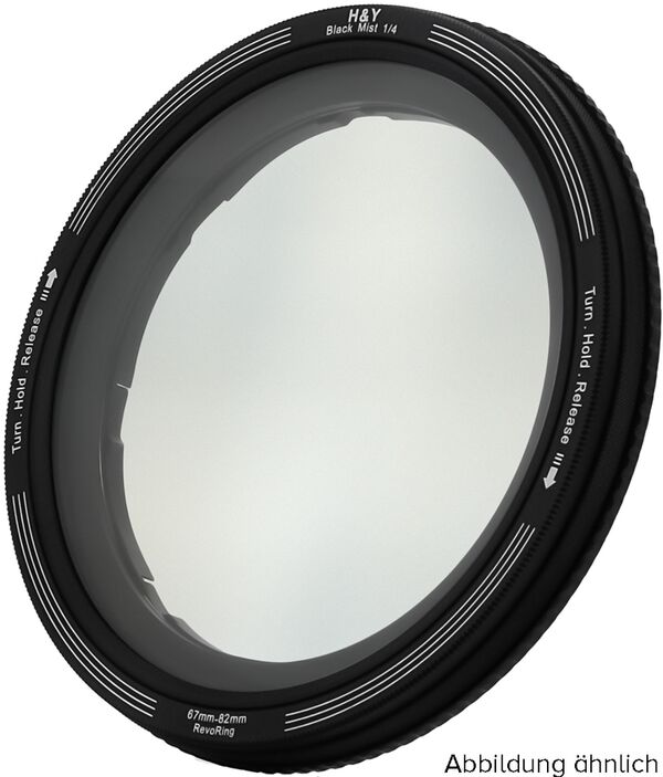 H&Y REVORING Black Mist  58-77mm 1/4 Filter