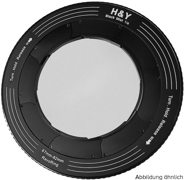 H&Y REVORING Black Mist  58-77mm 1/4 Filter
