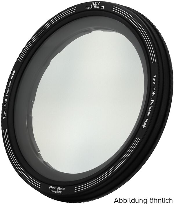 H&Y REVORING Black Mist  58-77mm 1/8 Filter