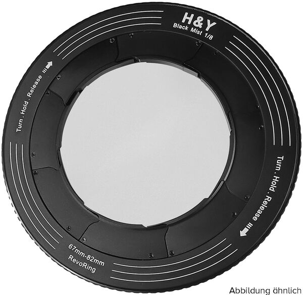 H&Y REVORING Black Mist  58-77mm 1/8 Filter