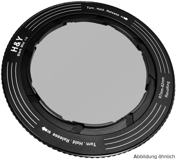 H&Y REVORING Black Mist  58-77mm 1/8 Filter