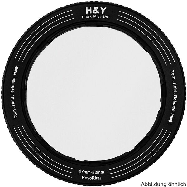 H&Y REVORING Black Mist  58-77mm 1/8 Filter