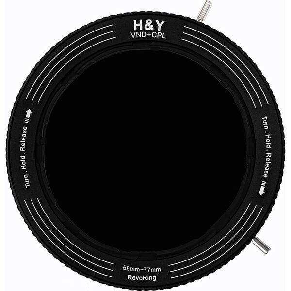 H&Y REVORING ND3-1000 und CPL Filter MkII  58-77mm