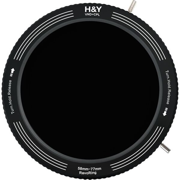 H&Y REVORING ND3-1000 und CPL Filter MkII  58-77mm