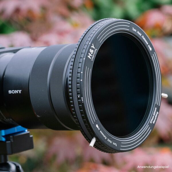 H&Y REVORING ND3-ND1000 und CPL Filter  58-77 mm