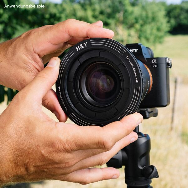 H&Y REVORING ND3-ND1000 und CPL Filter  58-77 mm