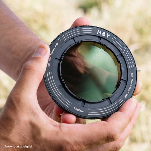 H&Y REVORING ND3-ND1000 und CPL Filter  58-77 mm