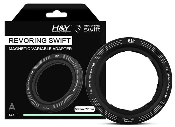 H&Y SWIFT A REVORING Adapter magnetisch  58-77 mm